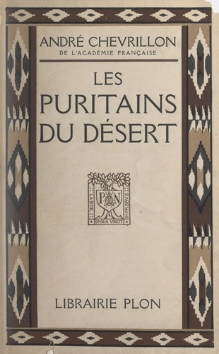 Les puritains du désert. Sud-Algérien