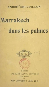 Marrakech dans les palmes