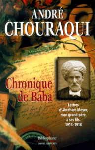 André Chouraqui - Chronique De Baba.