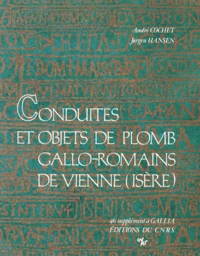 Conduites et objets de plomb gallo-romains de Vienne (Isère)