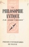 André Cresson et Paul Angoulvent - La philosophie antique.