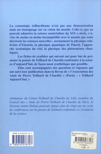 Teilhard de Chardin. Une vision cohérente du monde compatible avec la science d'aujourd'hui