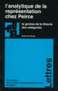 L'analytique de la représentation chez Peirce