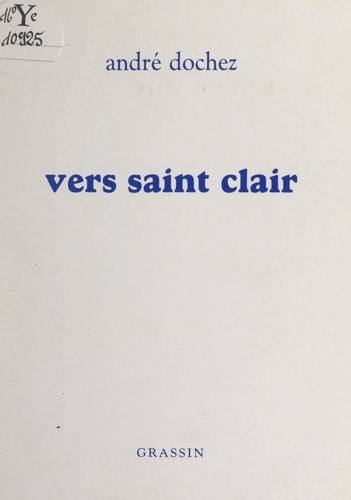 Vers Saint Clair