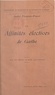 André François-Poncet et Henri Lichtenberger - Les affinités électives de Gœthe - Essai de commentaire critique.