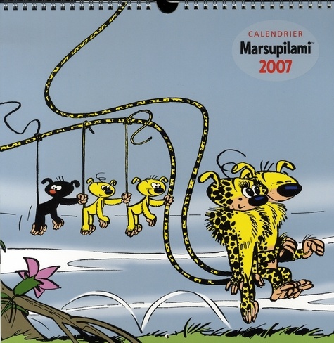 André Franquin - Calendrier Marsupilami 2007 - Collector exposition "Le monde de Franquin".