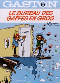 André Franquin et  Jidéhem - Gaston Tome 5 : Le bureau des gaffes en gros.