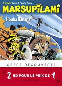 André Franquin et  Batem - Marsupilami  : Pack découverte en 2 volumes - Tome 11, Houba Banana ; Tome 20, Viva Palombia !.