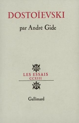 André Gide - Dostoïevski - Articles et causeries.