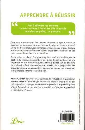 Apprendre à réussir