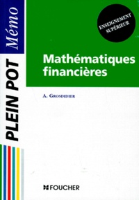André Grosdidier - Mathematiques Financieres.
