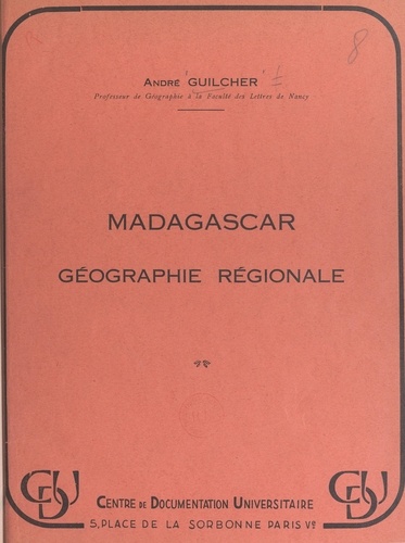 Madagascar, géographie régionale