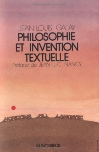 André Jacob - Philosophie et invention textuelle - Essai sur la poétique d'un texte kantien.