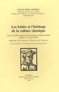 Les loisirs et l'héritage de la culture classique