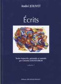 André Jolivet - Ecrits - 2 volumes.