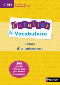 L'atelier de vocabulaire CM2