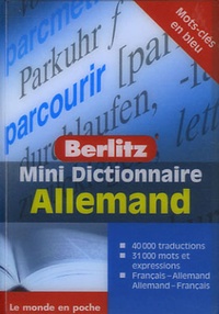André Kraif - Allemand - Mini Dictionnaire français-allemand et allemand-français.