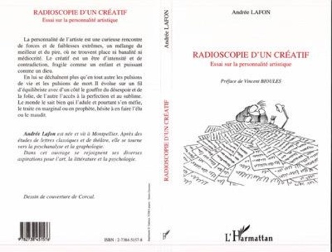 André Lafon - Radioscopie d'un créatif - Essai sur la personnalité artistique.