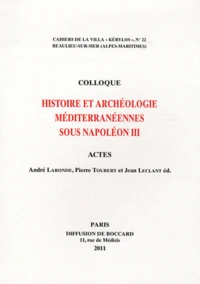 Histoire et archéologie méditerranéennes sous Napoléon III