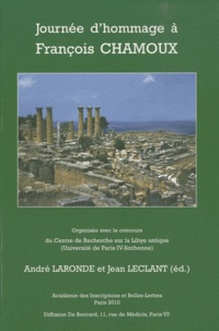 André Laronde et Jean Leclant - Journée d'hommage à François Chamoux (Mirecourt 1915 - Paris 2007).