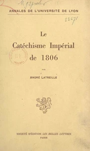 Le catéchisme impérial de 1806