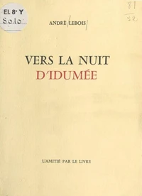 Vers la nuit d'Idumée