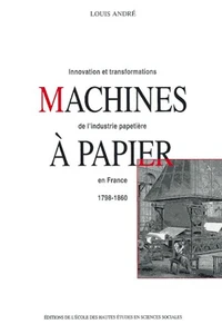Machines à papier.