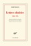 Lettres choisies. 1920-1976