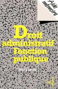 Droit administratif, fonction publique
