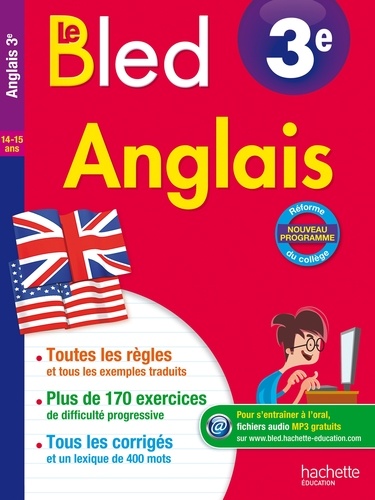 Anglais 3e Le Bled  Edition 2016