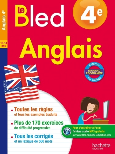 Anglais 4e Le Bled  Edition 2016