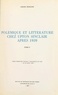 André Muraire - Polémique et littérature chez Upton Sinclair après 1939 (2) - Thèse présentée devant l'Université de Nice, le 22 avril 1978.