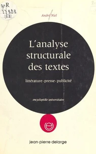 L'Analyse structurale des textes