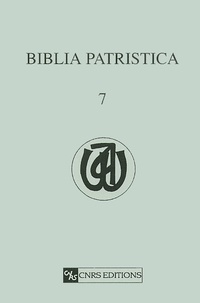 André Paulter - Biblia Patristica : Index Des Citations Et Allusions Bibliques Dans La Litterature Patristique. Tome 7, Didyme D'Alexandrie.