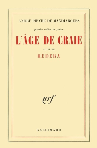 L'AGE DE CRAIE/HEDERA
