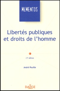 André Pouille - Libertés publiques et droits de l'homme.