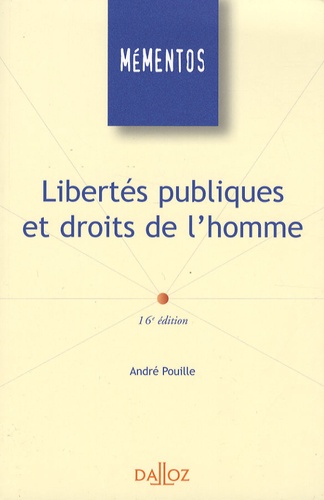 André Pouille - Libertés publiques et droits de l'homme.
