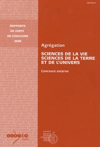 Sciences de la vie, sciences de la terre et de l'univers