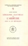 André Siegfried - Géographie électorale de l'Ardèche sous la troisième République.