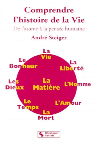 André Steiger - Comprendre L'Histoire De La Vie. De L'Atome A La Pensee Humaine.