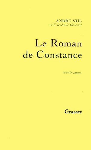 Le roman de Constance