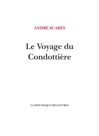 Le Voyage du Condottière