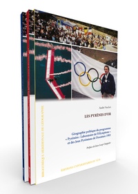 André Suchet - Les Pyrènes d’Or - Géographie politique du programme "Pyrénées : Laboratoire de l’Olympisme" et des Jeux Pyrénéens de l’Aventure 1993 - Coffret en 2 volumes : Tomes 1 et 2.