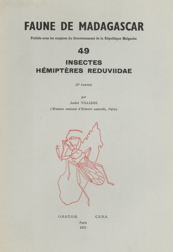 André Villiers - Insectes hémiptères reduviidae (2e partie).