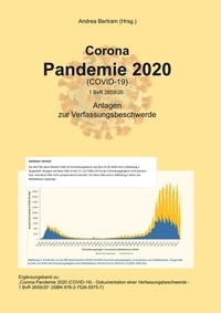 Andrea Bertram - Corona Pandemie 2020 (Covid 19)  - Ergänzungsband - 1 BvR 2659/20  Anlagen zur Verfassungsbeschwerde.