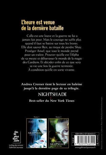 Nightshade Tome 3 Le duel des Alphas