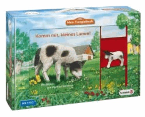 Manfred Rohrbeck et Andrea Essers - Mein Tierspielbuch: Komm mit, kleines Lamm! - Pappbilderbuch mit Schleich-Tierfigur in Spielkoffer.