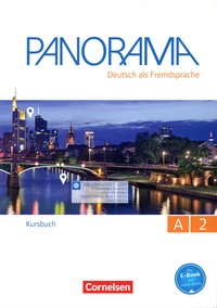 Andrea Finster et Dagmar Giersberg - Panorama A2 - Pack en 2 volumes : Deutsch als Fremdsprache, Kursbuch ; Deutsch als Zweitsprache, Ubungsbuch - Leben in Deutschland. 2 CD audio MP3