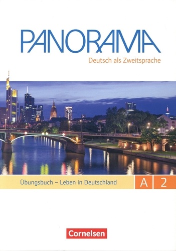 Panorama A2. Pack en 2 volumes : Deutsch als Fremdsprache, Kursbuch ; Deutsch als Zweitsprache, Ubungsbuch - Leben in Deutschland  avec 2 CD audio MP3