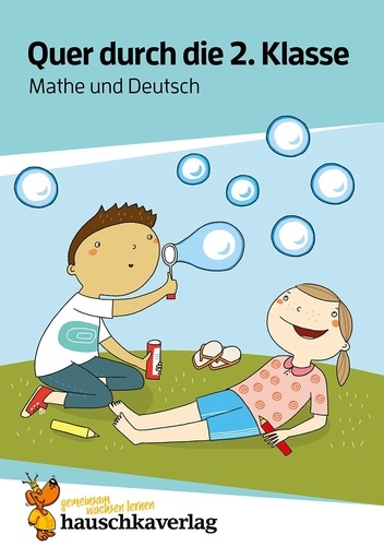 Andrea Guckel - Lernspaß Übungsblöcke 662 : Quer durch die 2. Klasse, Mathe und Deutsch - A5-Übungsblock.